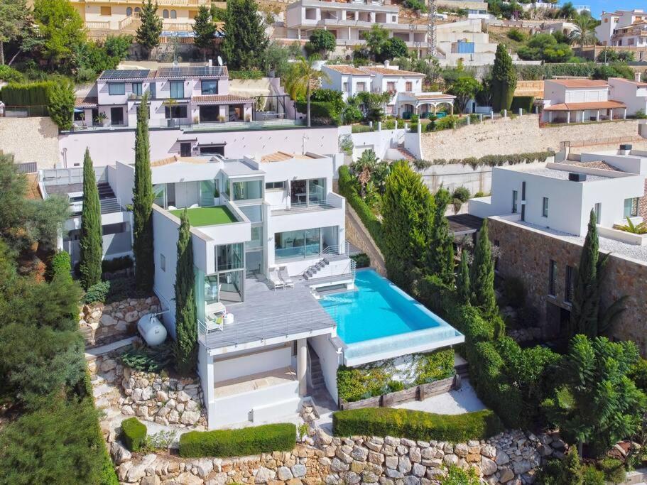 Peaceful Oasis In Javea Villa With Sea Views And Pool Exterior foto